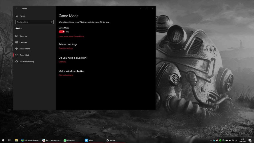 game mode