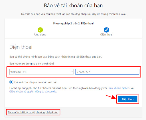 cai dat bao mat tai khoan microsoft 365 9