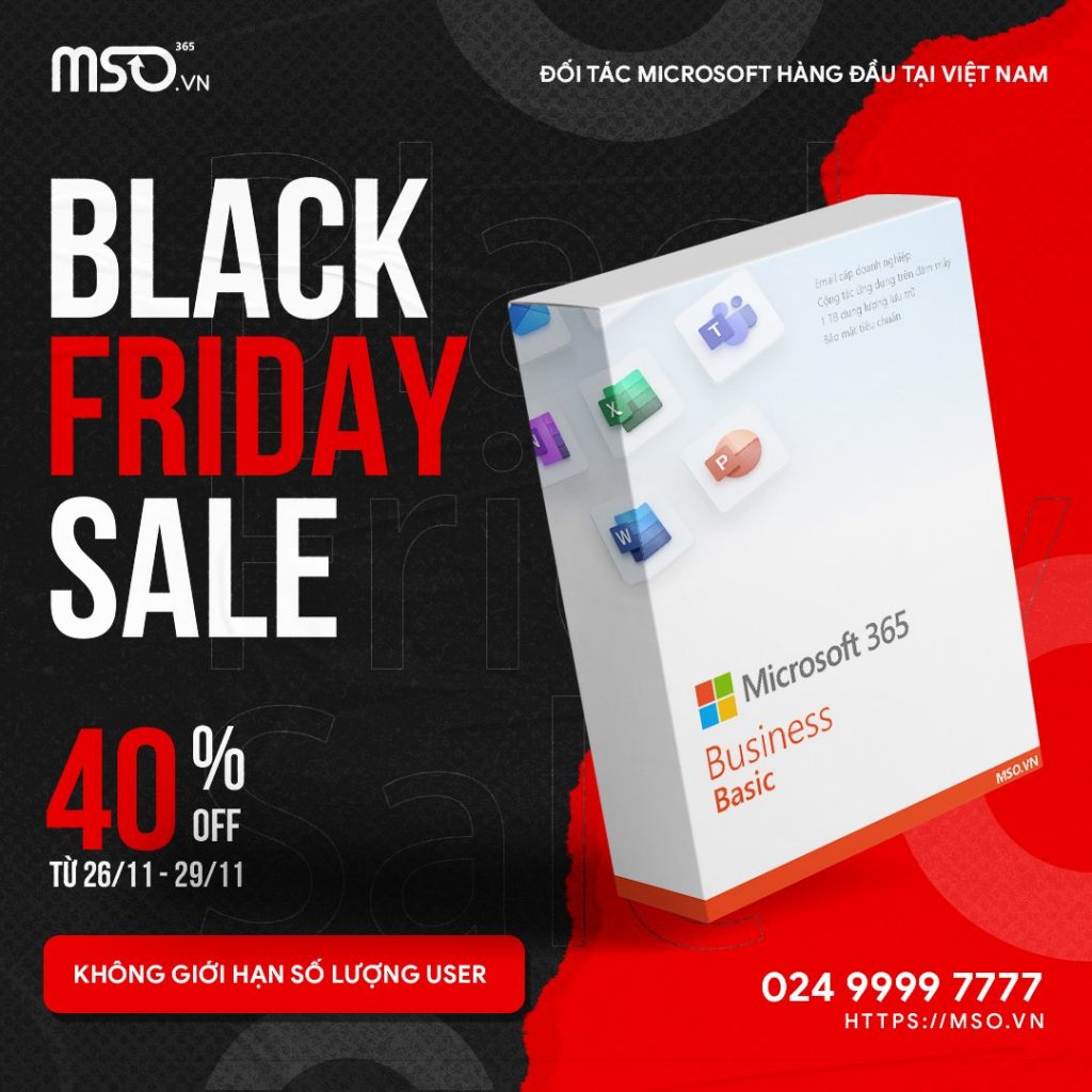 black friday microsoft 365