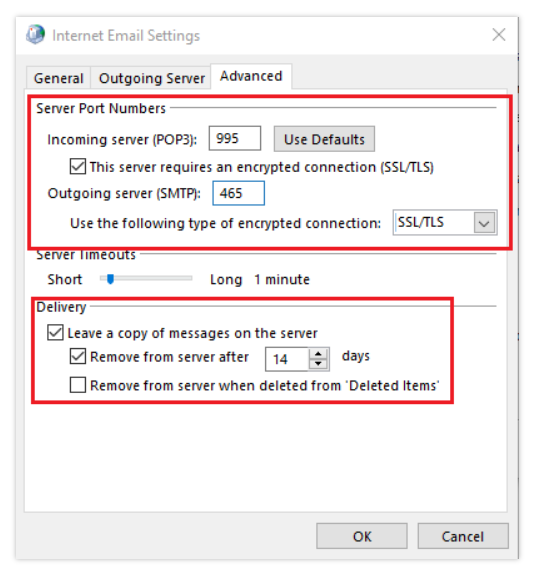 incoming mail server outlook là gì