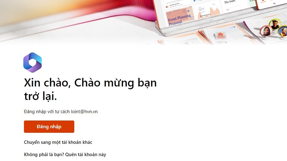 đăng nhập microsoft 365