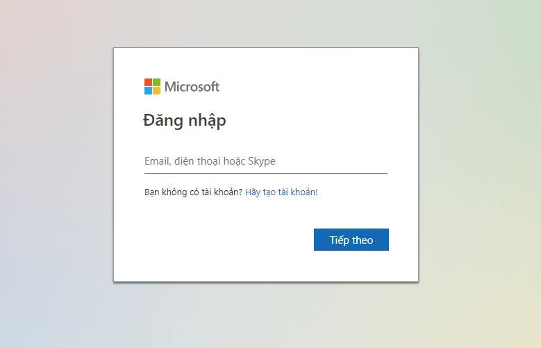 Login mail 365 Outlook