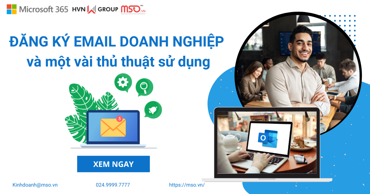 đăng ký email doanh nghiệp