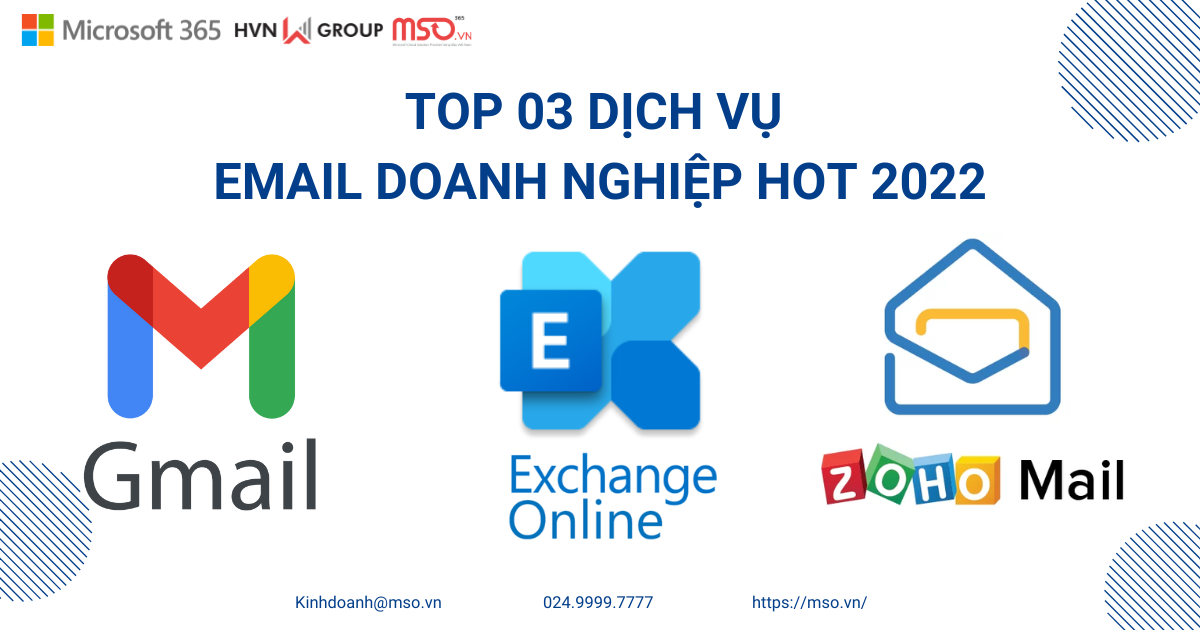 dịch vụ email doanh nghiệp