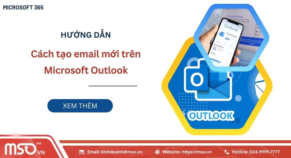 Hướng dẫn cách tạo email mới trên microsoft outlook