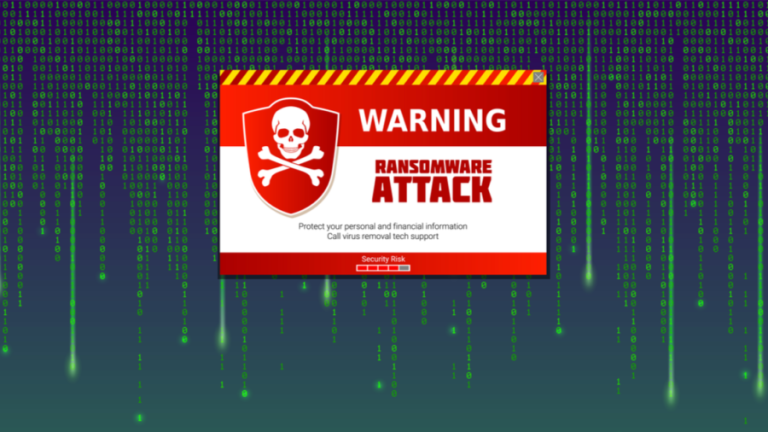 ransomware tấn công máy tính
