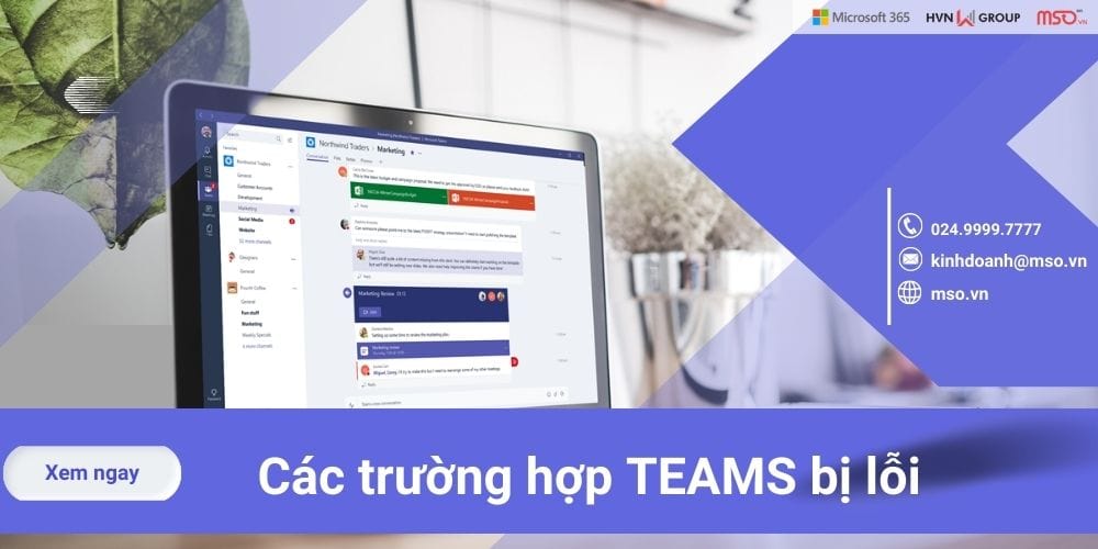 teams bị lỗi và cách giải quyết