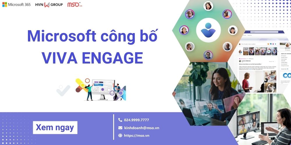 microsoft công bố viva engage