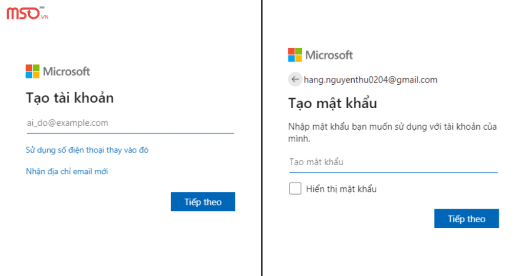 hướng dẫn đăng ký email microsoft nhanh nhất