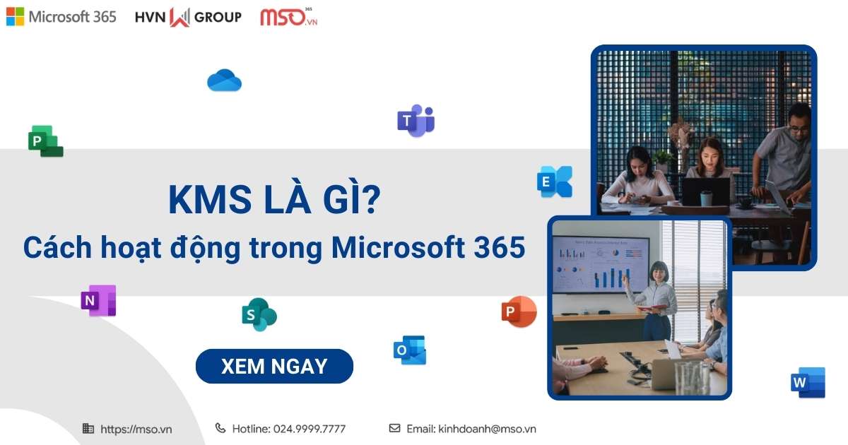kms là gì cách thức hoạt động trong microsoft