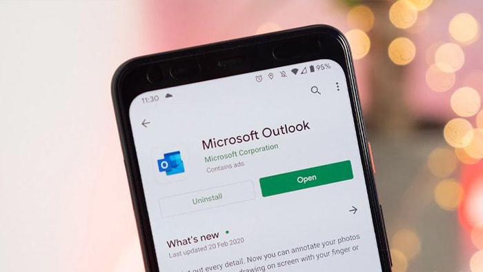 tải ứng dụng outlook trên điện thoại android