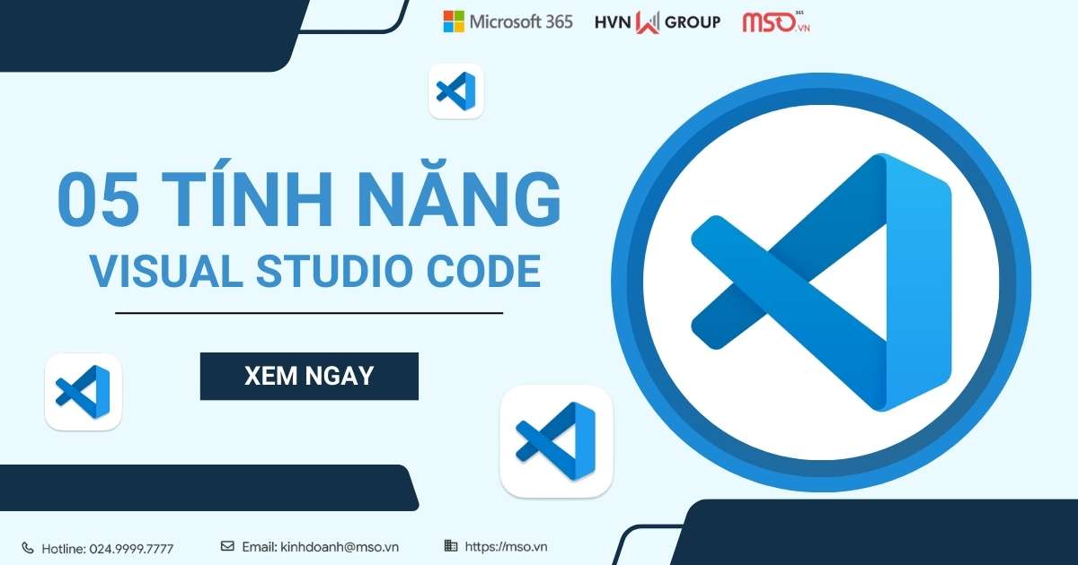 05 tính năng visual studio code