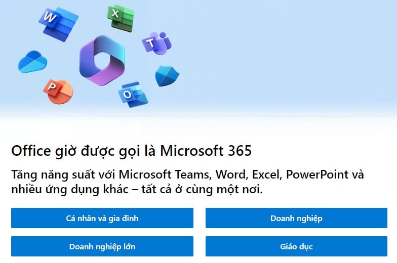đăng ký trực tiếp microsoft