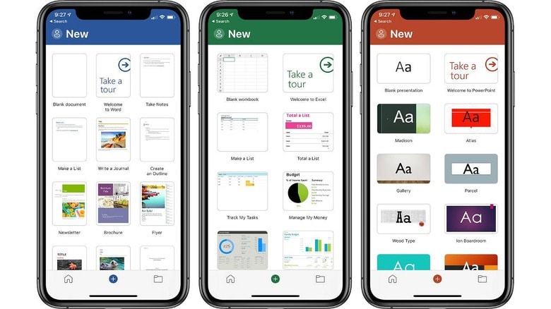 microsoft 365 trên ios