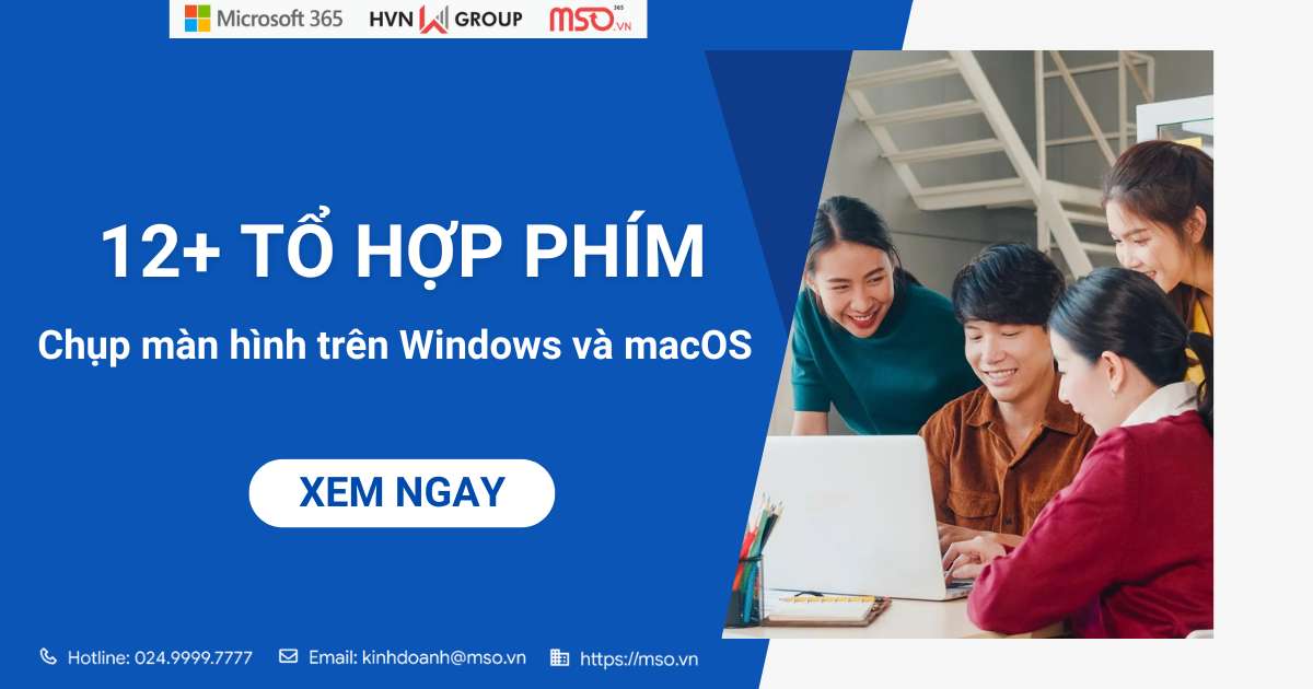 tổ hợp phím chụp màn hình