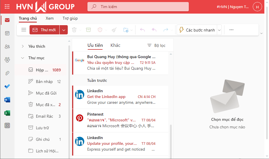 outlook 365 online
