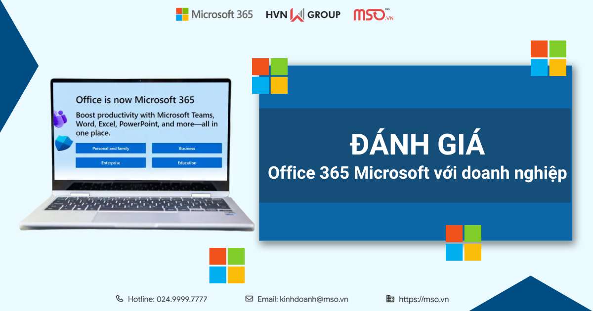 đánh giá office 365 microsoft