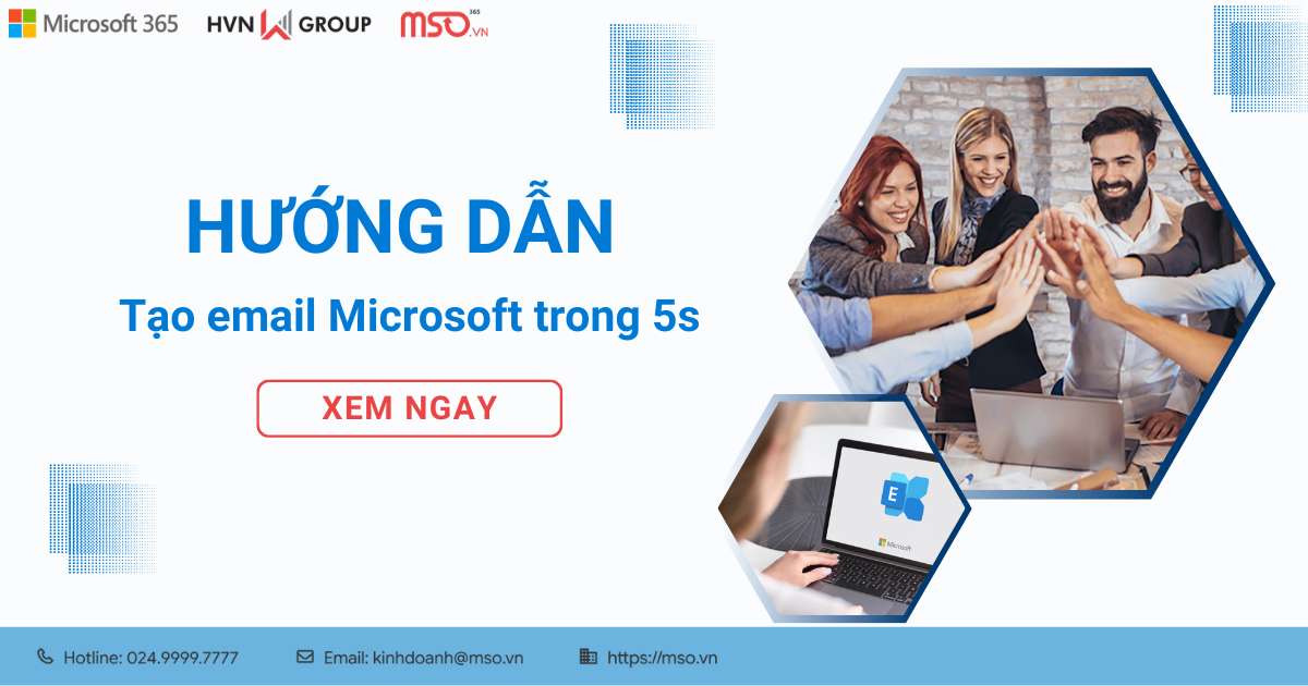 tạo email microsoft đơn giản