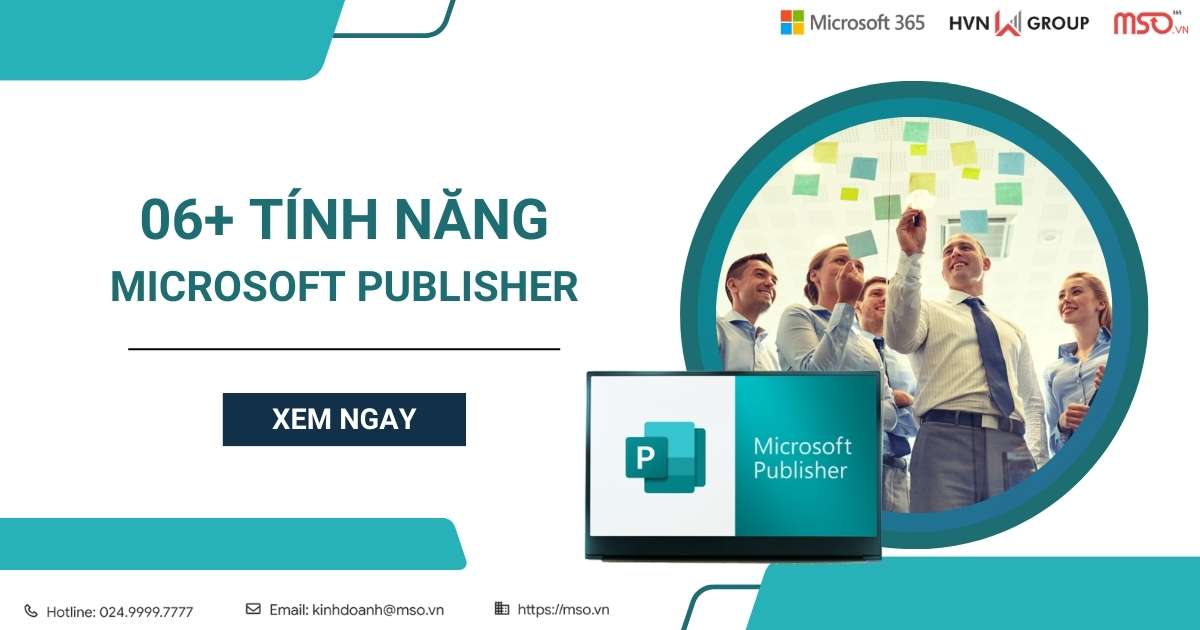 06 tính năng microsoft Publisher