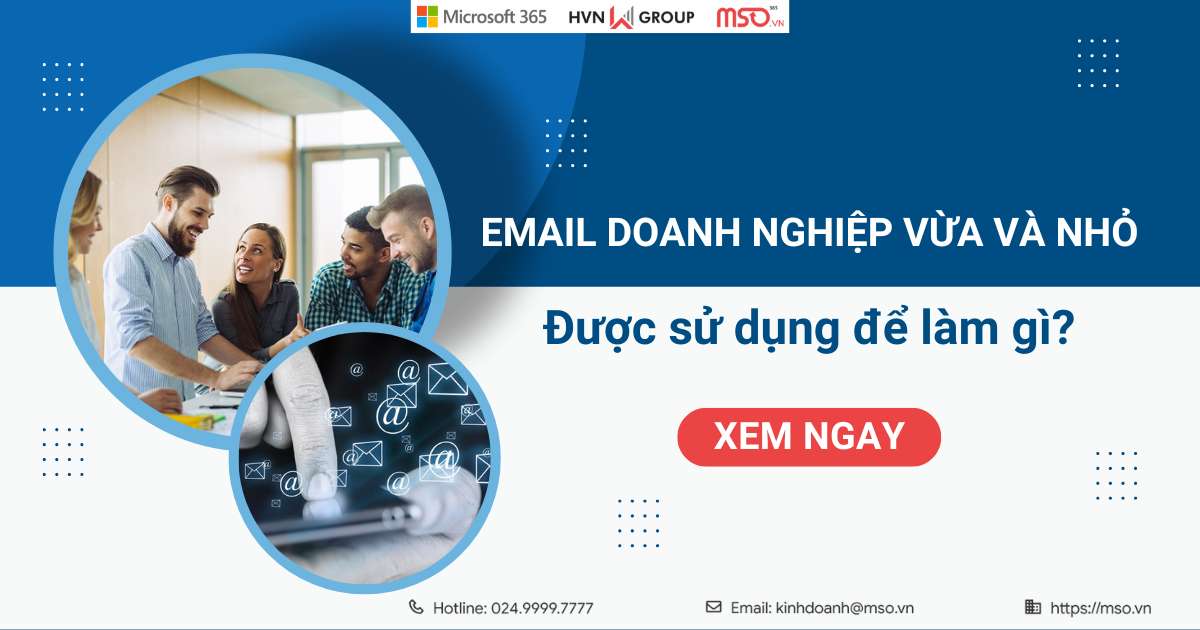 email doanh nghiệp vừa và nhỏ