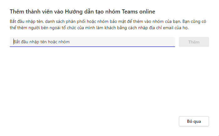 thêm thành viên nhóm