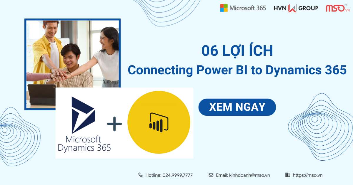connecting power bi to dynamics 365