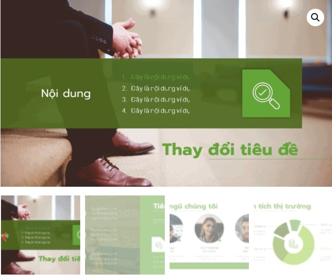 slide cuộc họp kinh doanh