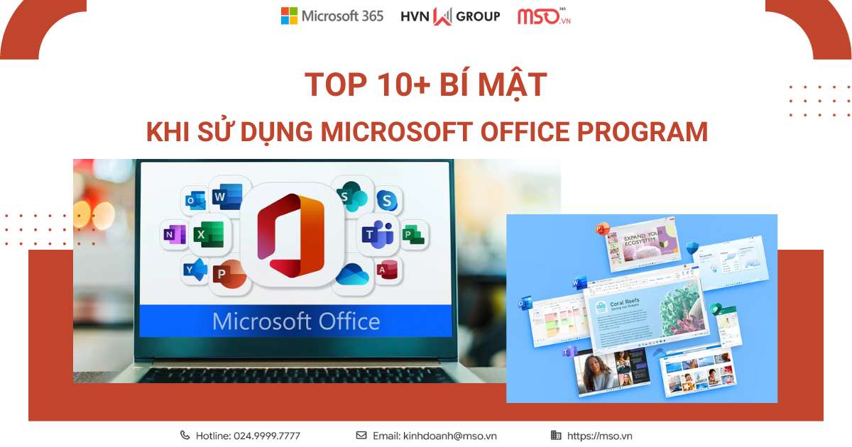 10 bí mật microsoft office program