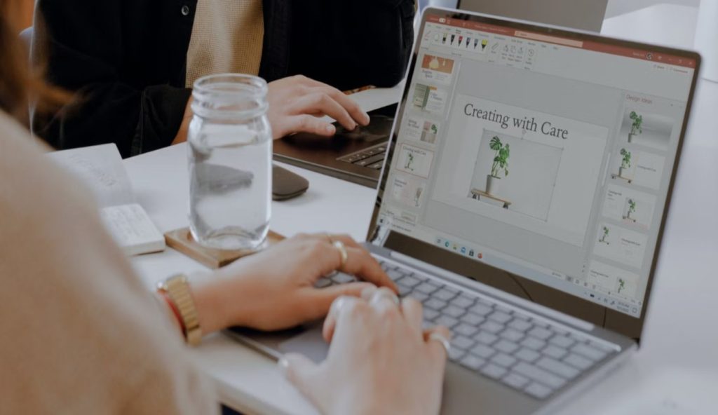 sử dụng phần mềm powerpoint