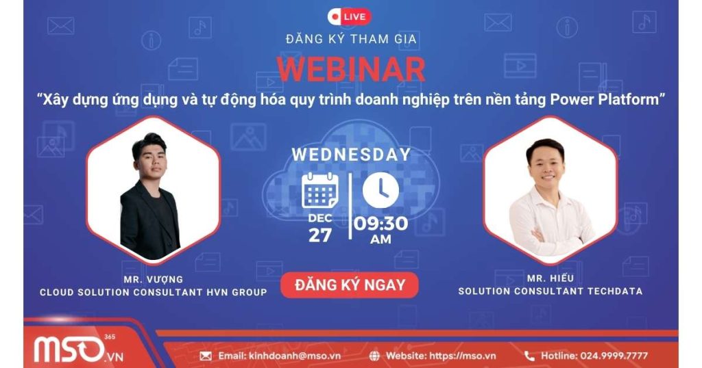 chương trình webinar