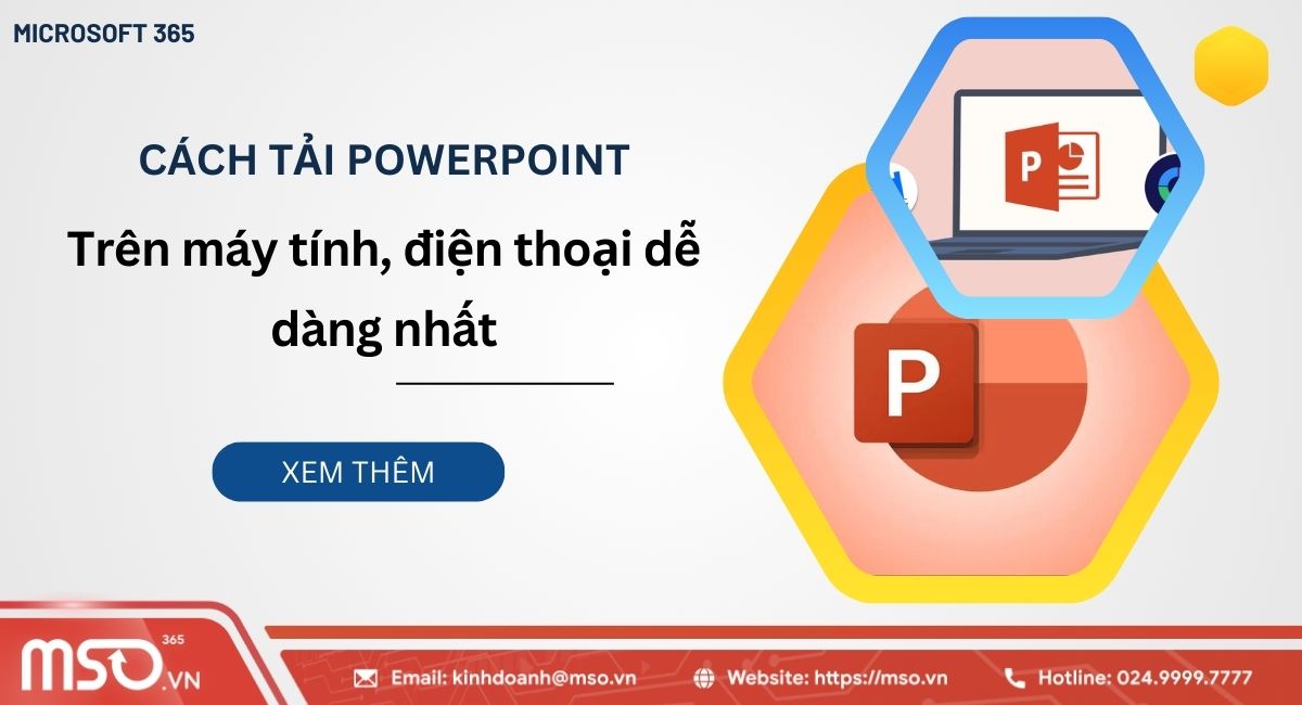 cách tải powerpoint trên máy tính