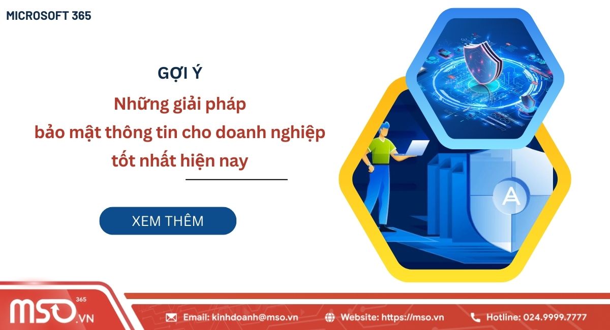 Giải pháp bảo mật thông tin doanh nghiệp