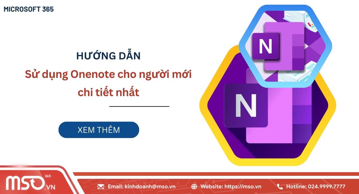 Hướng dẫn sử dụng Onenote