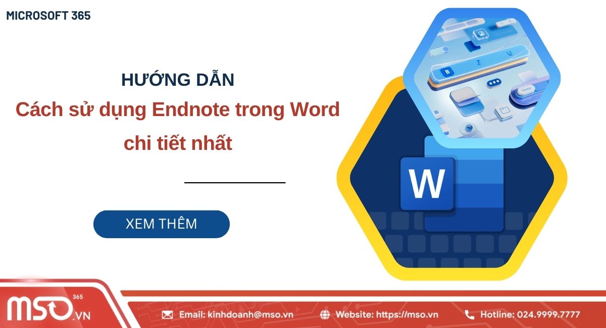 endnote trong word