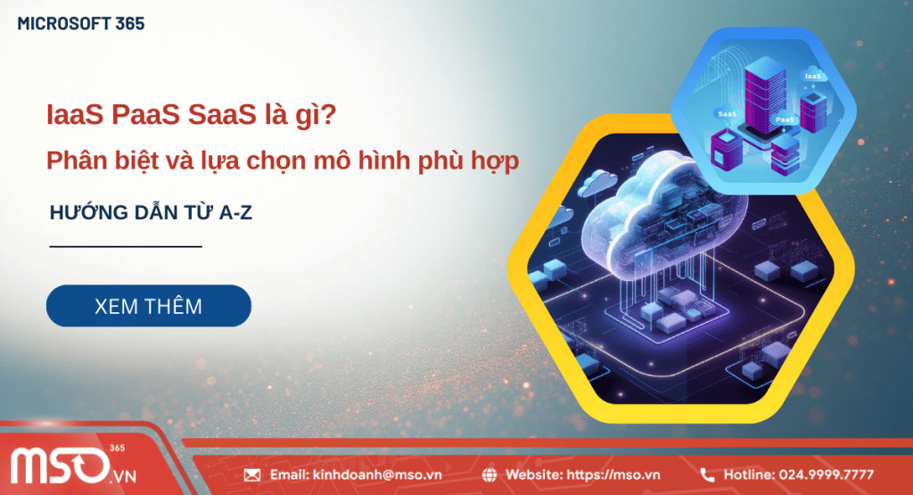 iaas paas saas là gì
