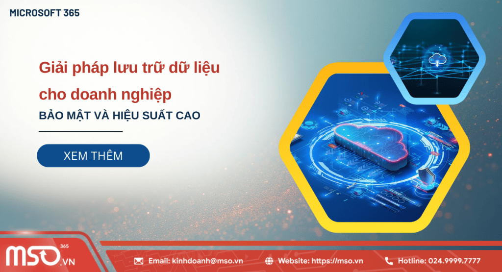 giải pháp lưu trữ dữ liệu cho doanh nghiệp