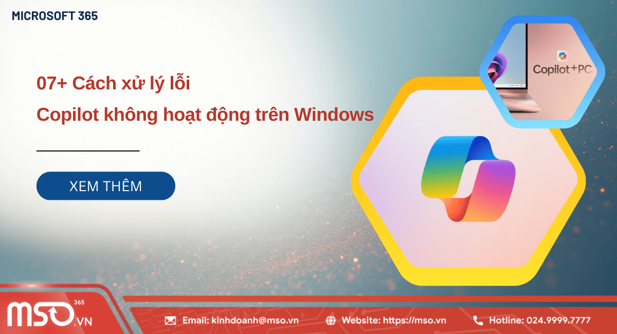Copilot không hoạt động trên Windows